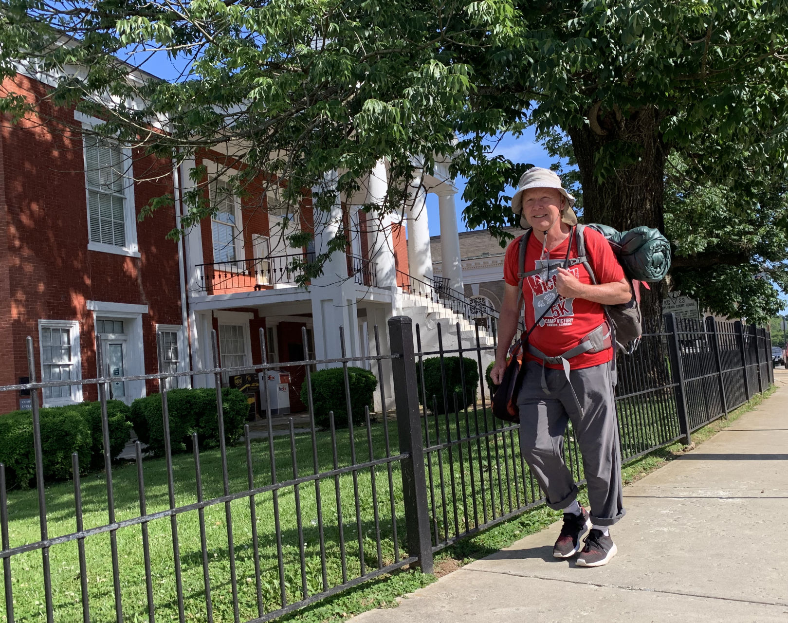 Prayer walk across the country